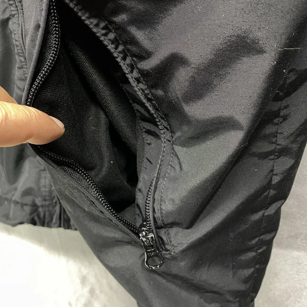 Cintas Centurylink Jacket‎ Black Fleece Lined 31 x 22 Logo Coat Zipper Pockets